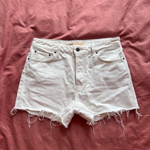 GRLFRND Helena Shorts White 26 - Picture 3 of 6